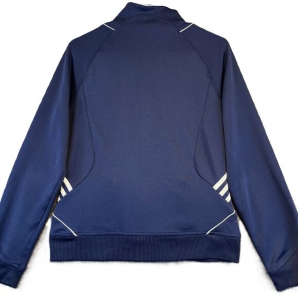 Womens Adidas Climalite Full Zip Warm Up Jacket Notre Dame Fighting Irish Med - Picture 2 of 3